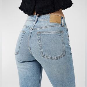 RAG & BONE Harlow Mid Rise Straight Jeans NEW